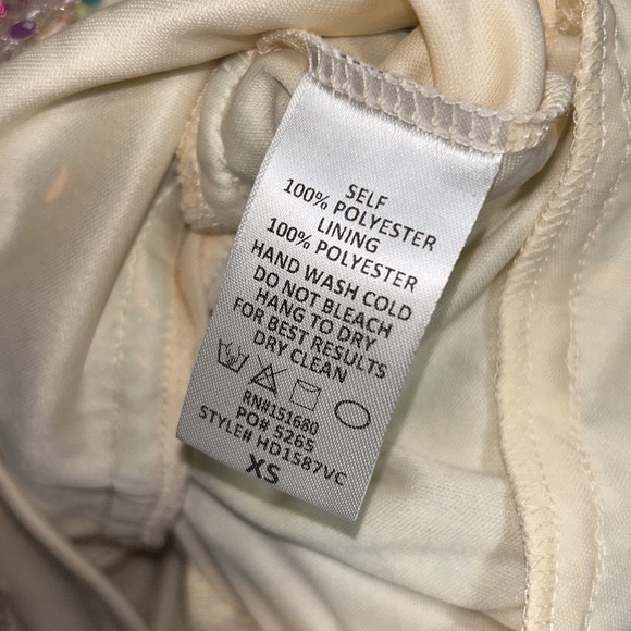 VICI Happiness For Life Tiered Sequin Mini Dress NWT - Picture 10 of 10